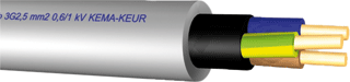 [4112116] Installatiekabel DRAK VULT-MB 5X2.5 RI100