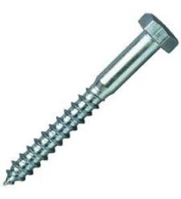 [57110220P025] Houtdraadbout M10x220 4.6 verz. DIN 751 