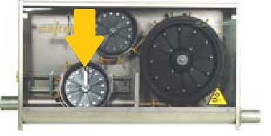 [101726] Rotatiewiel / Spanwiel Ø 63,5 mm Daltec systeem