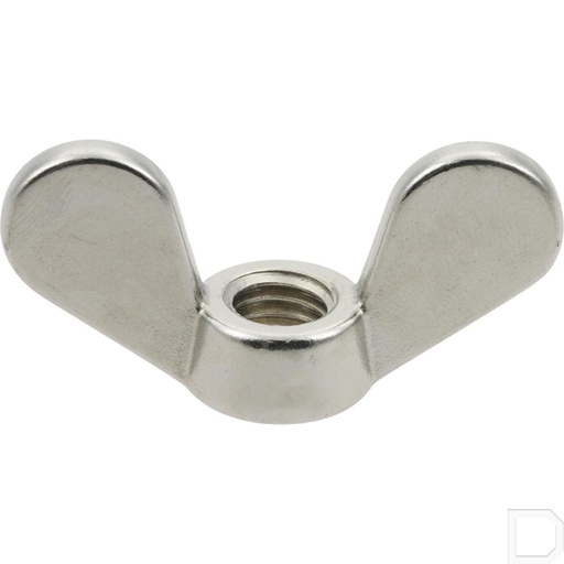 [31516RVSDINP001] Vleugelmoer M16 RVS-A2 DIN 315 