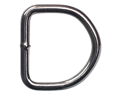 [GDR052E] Gelaste D ring 5mm 