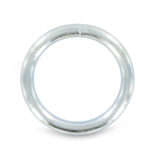 [GR086E] Gelaste ring 8x60mm verz. 