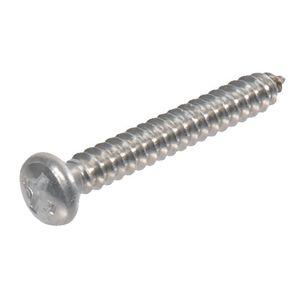 [7981C3945RVSP100] Zelft. plaatsch, 3,9x45 RVS DIN 7981C Zelftappende Cilinderplaatschroef bolle philips kruiskop