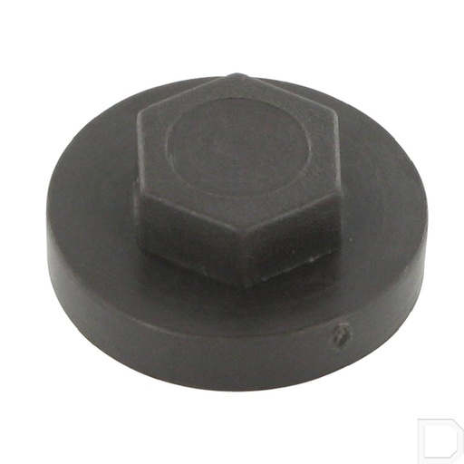 [KAP9005SW38] Afdekkap RAL 9005 sleutelwijdte 3/8"