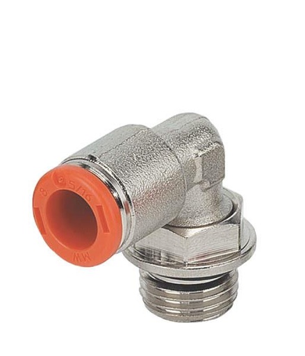 [2L31003] MW Insteekkoppeling KIKI-4x1/4"  RL31-serie met buitendraad draaibaar
