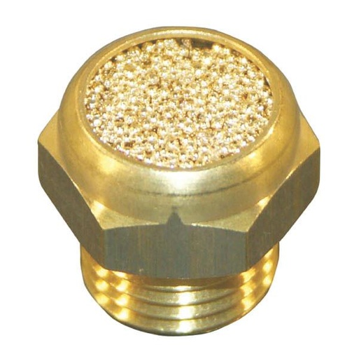 [7001006] MW geluiddemper SEP-1" Geluidsdemper Sinterbrons