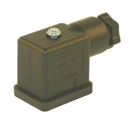 [W0970520037] MW Stekker 30 mm LED+VDR 24AC/DC t.b.v. Cnomo ventielen serie