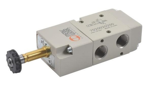 [7020020200] MW vent. SOV33-SOS-NC-3/2-1/4" Standaard 3-2 ventiel