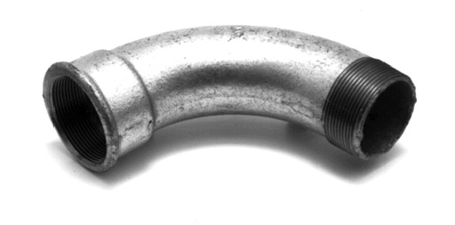 [001V-000400] Bocht 90° 4" verzinkt bin/bui