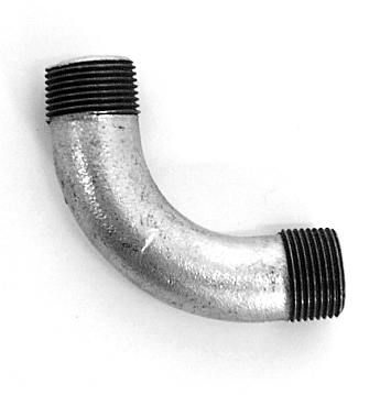 [003V-000012] Bocht 1/2" 90° verzinkt bui/bui
