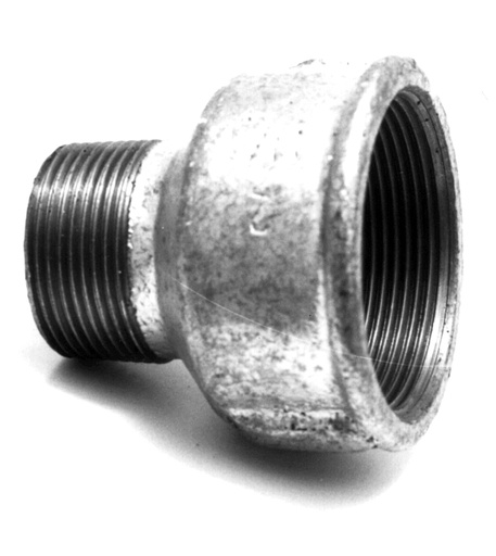 [246V-100012] Soknippel 1"x½" verz.bin/bui