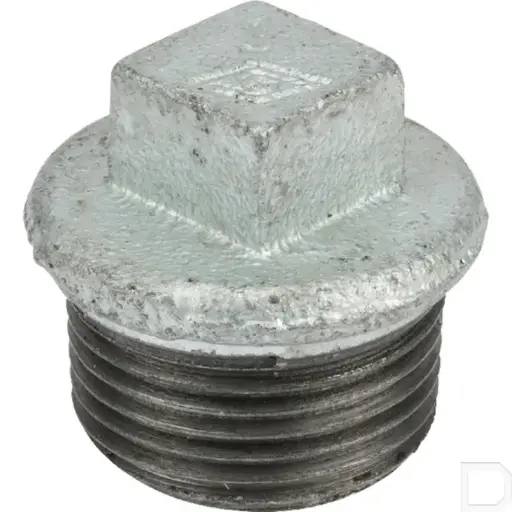 [FG29014] Stop 1/4" buitendraad nr. 290 verzinkt