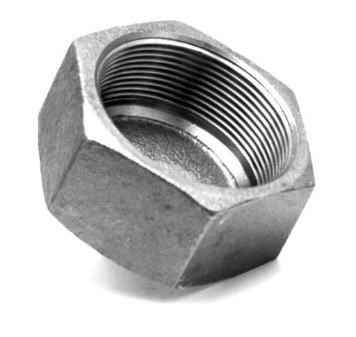 [300R-100100] RVS ronde kap 1"