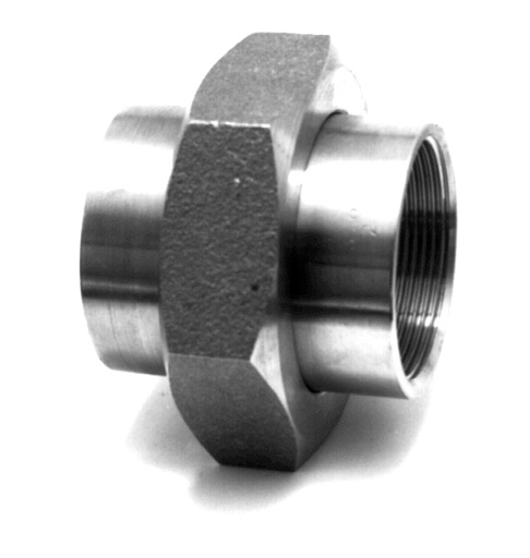 [339R-000100] RVS koppeling   1"  2x bin.dr.