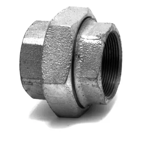 [340V-000114] Koppeling 1¼" verzinkt 2x binnendraad