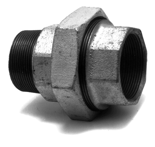 [341V-000100] Koppeling  1" verzinkt bin/bui
