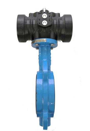 [1130-EW0160] GY vlinderklep pneum. 160 mm