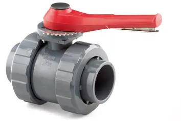 [1410-000063] PVC kogelkraan Ø 63 mm 2 x lijm EPDM PN16