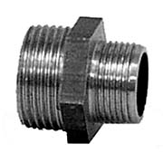 [8245-114100] Messing Verloopnippel 1¼"x 1" bui