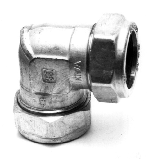 [8252-000028] Messing kniekoppeling 28 x 28 mm 2 x knel