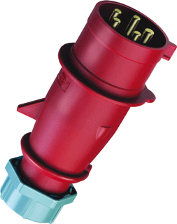 [611020] CEE-contactstop MENN CEE CONTST 4P 16A 400V