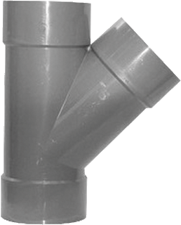 [6328645] PVC T-stuk 45 3XLijmMof 40