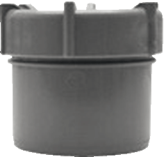 [6329445] PVC Einddop met Schroefdeksel 160