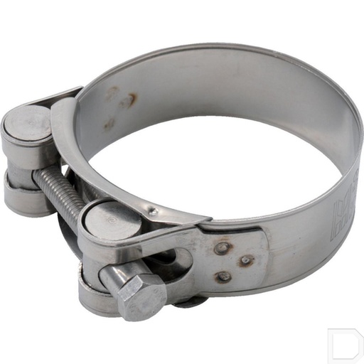 [RHC113121RVS] Slangklem Ø 113-121 mm (4") Robuust RVS 