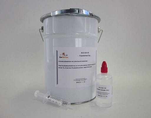 Polyester Reparatieset Compleet 25 x 25 cm