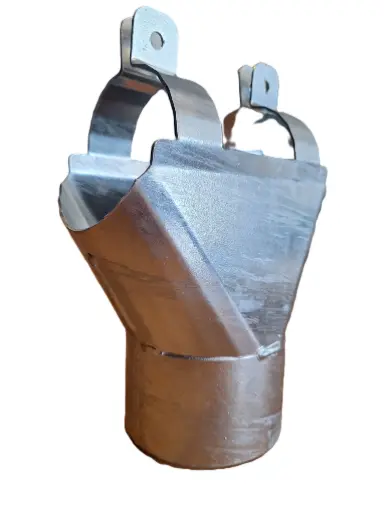 [SPI 0131 LA 0100] Restloze uitloop t.b.v. spiraal Ø 131 mm