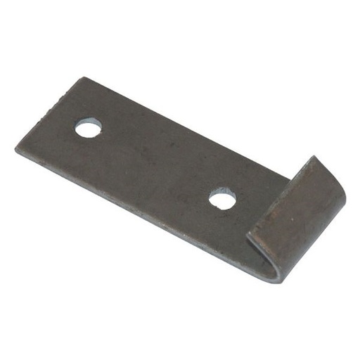 [TX4757] Tegenplaat motorkapbevestiging gebogen 66x26x12mm 