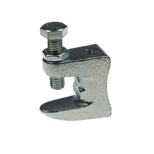 [6003008] Balkklem 'VDS/FM' gekeurd gietijzer M8 opening 5-18 mm el.vz.