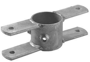 [4001208] Knelring standpaal 2½" draaideel 2 x 1½" th.vz.