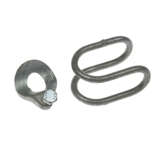 [8453966] Kruisklem los gietblok 1" x 1" th.vz.