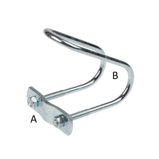 [2453899] Draadklem TG 245 M8 schuin 2'' x 2'' el.vz.