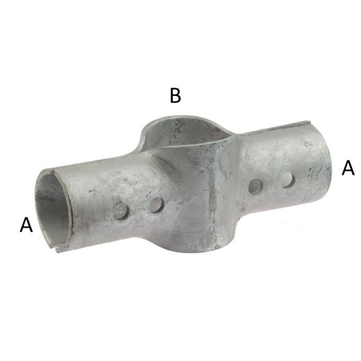 [2251999]  X-klem 2-delig 2" x 2" zwaar th.vz.