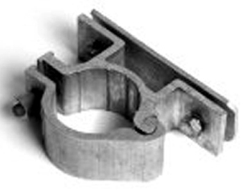 [2370008] Verkeersbord scharnierbeugel extra breed 120 mm ø 48 mm