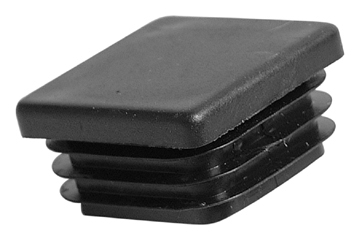 [1205220] Kunststof dop 'in' vierkant 20 x 20 mm 1/2 mm