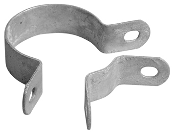 [4480053] 2-delige Hoekbeugel Ø 60 mm th. vz. RAL 9005 zwart