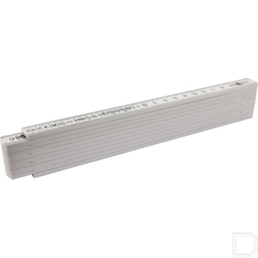 [DELA40100] Duimstok kunststof 2 mtr.