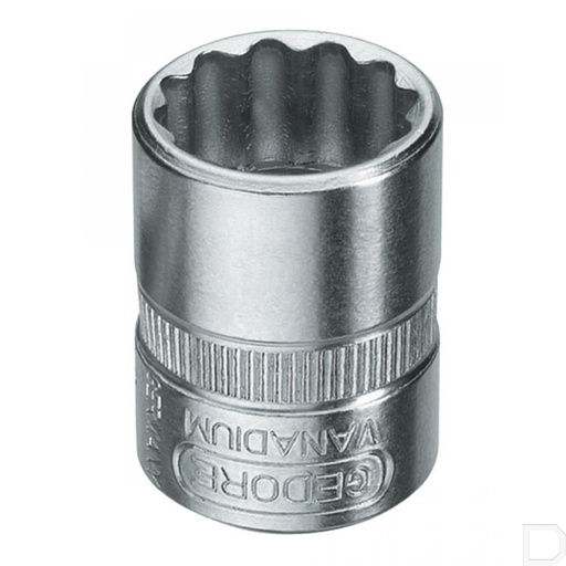 [DPD2012] Dop 12-kant 1/4" - 12mm