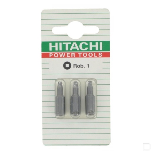 [752366] Bits 1/4 Robertson 1-25mm (3x)