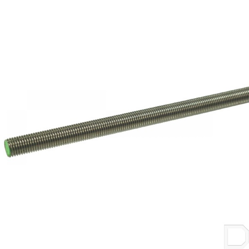[9756RVS] Draadeind M6 DIN975 RVS-A2 1000mm
