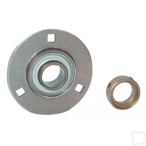 [RA45] Lagerblok rond plaatstaal 45mm INA/FAG