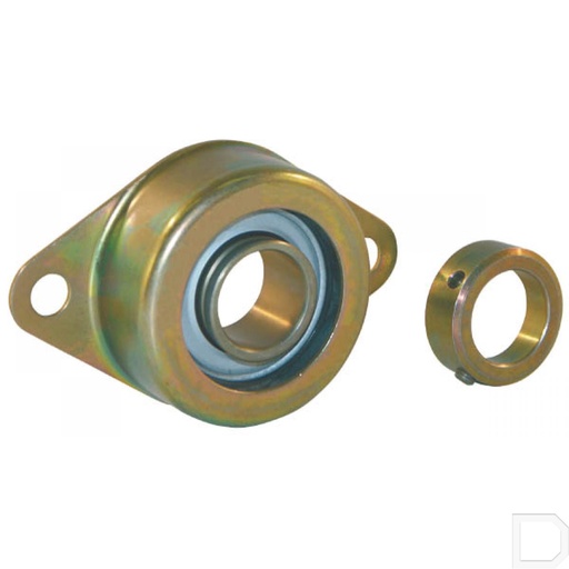 [RCSMF20] Lagerblok ovaal plaatstaal 20mm  INA/FAG