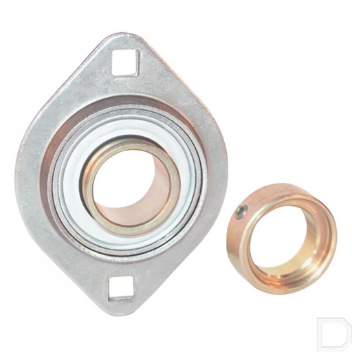 [RAT40] Lagerblok ovaal 40mm RAT INA/FAG