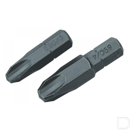 [HG8901] Schroefbit 5/16" 6-kant met Philips PH1 Gedore