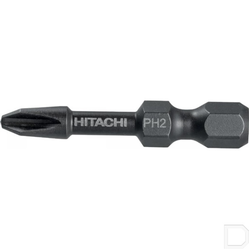 [751171] Schroefbit 1/4" 6-kant met Philips PH1 38mm lang kracht 3stuks Hitachi