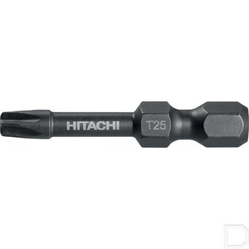 [751183] Schroefbit 1/4" 6-kant met Torx TX25 37mm lang kracht  3(st.) Hitachi