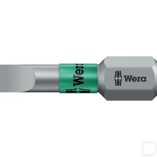 [SC056064] Schroefbit 1/4" 6-kant met zaagsnede 8mm 25mm lang Wera